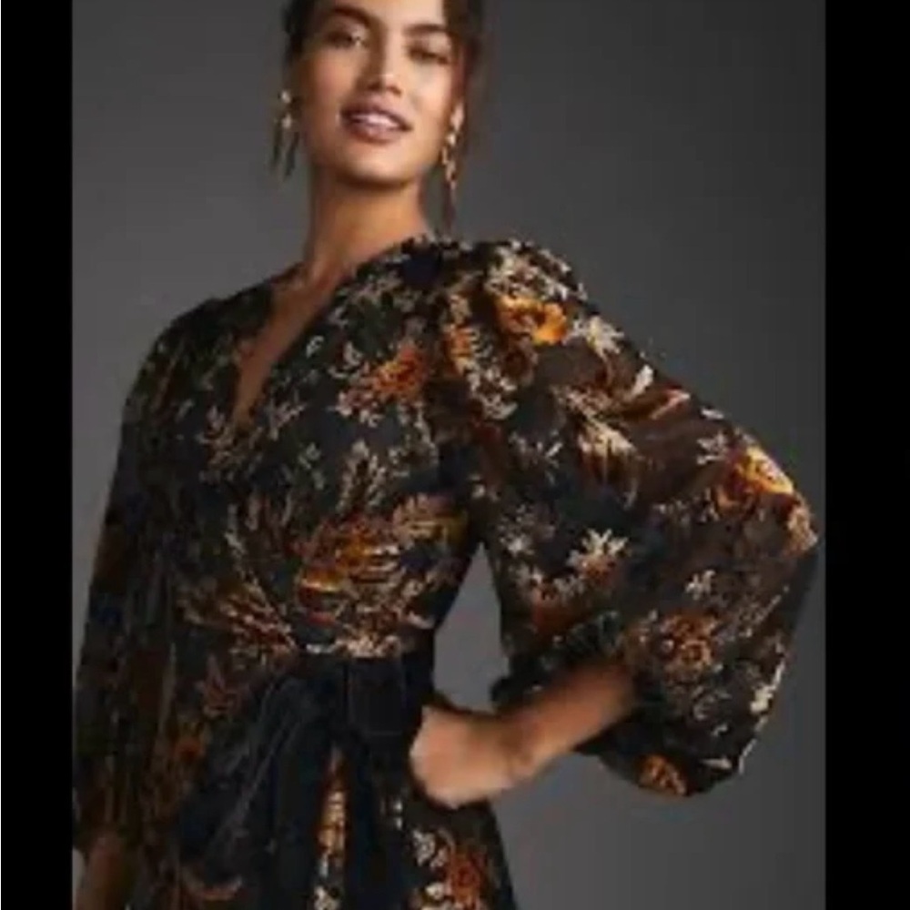 Hutch Amerie Midi Wrap Dress - Picture 3 of 8